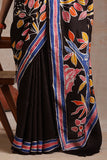 GC 'Mermaid' Handwoven Hand Batik Pure Silk With Silkmark Saree