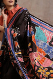 3stones 'Mermaid' Handwoven Hand Batik Pure Silk With Silkmark Saree