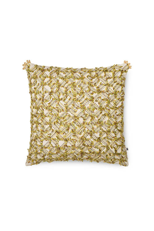 Onset Homes Ruffle Cushion Cover - Foliage