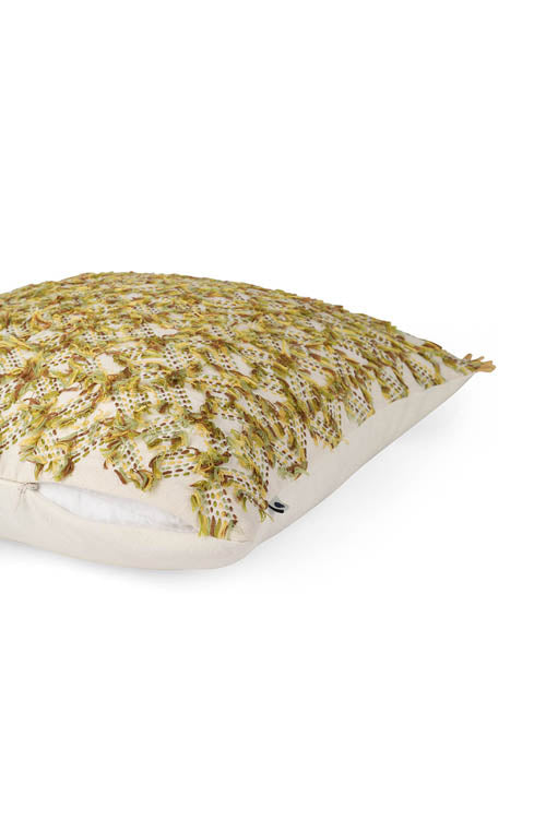 Ruffle Cushion Cover - Foliage