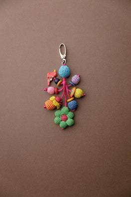 Samoolam Handmade Crochet Mela Necklace - Multicolour Small Beads –  Okhaistore