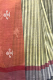 Bun.Kar Bihar 'Uditi' Handwoven Extra Weft Silk Saree-45