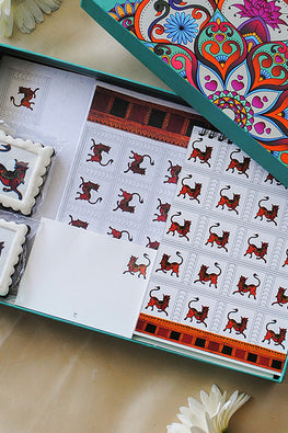 Ekibeki Chitrakathi Varaaha Stationery Gift Box